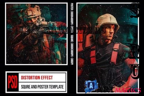 Square & Poster - Distortion Effects - ZDJH7H8