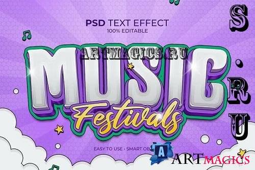 Music Festivals Text Effect - CNM5ZVF