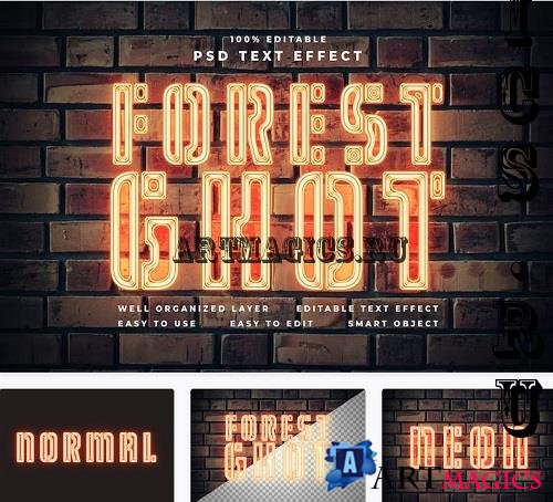 Forestghot Text Effect - UA8TSC9