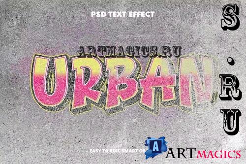 Urban Graffiti Paint Spray Text Effect - 3SEF2AD