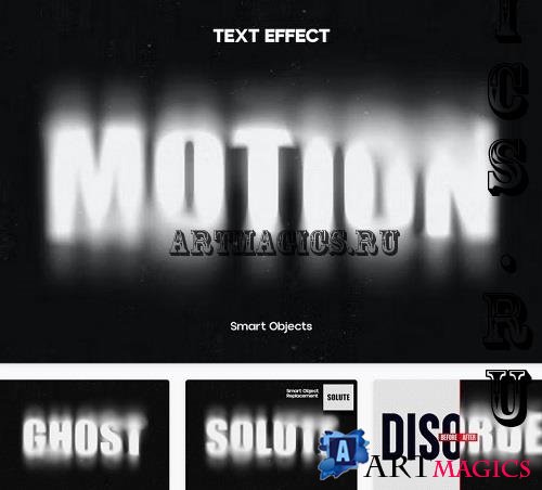 Blurry Text Effect - 2FHPMHE
