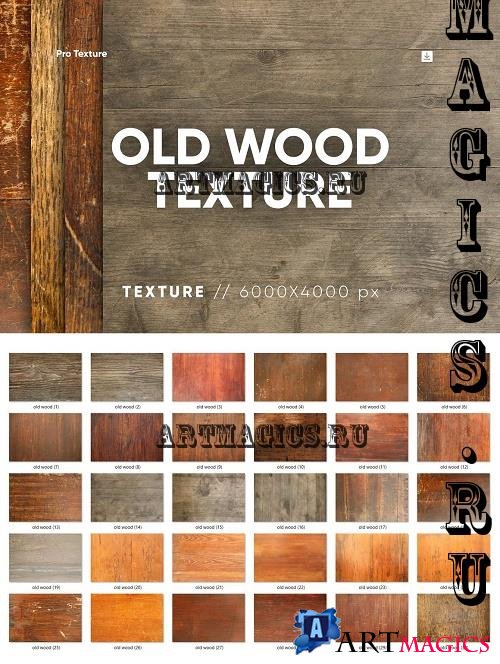 30 Old Wood Texture HQ - 35804583