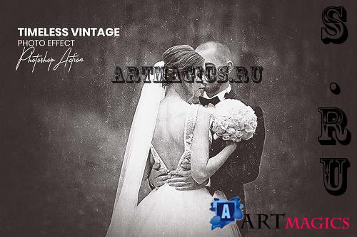 Timeless Vintage Photo Effect - 91543102