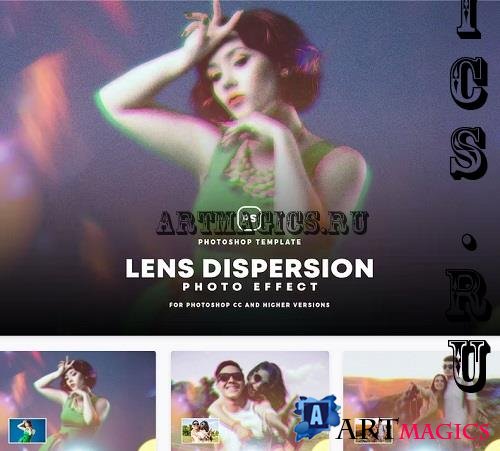 Lens Dispersion Photo Effect - N37GUAK