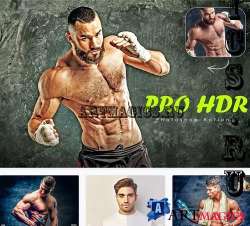 PRO HDR Photoshop Action - 6UFVSN2