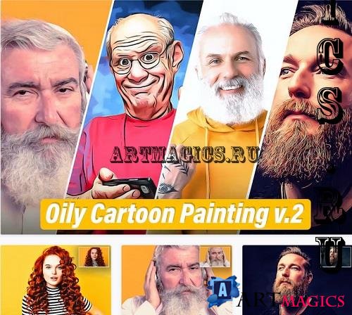 Oily Cartoon Paint Action V.2 - Q3GZC82