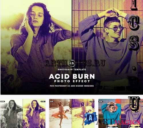 Acid Burn Photo Effect - SPFPLP4