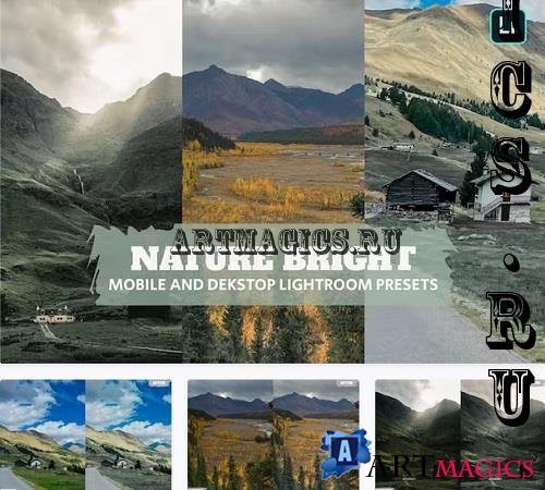 Nature Bright Lightroom Presets Dekstop and Mobile - JMRKU8C