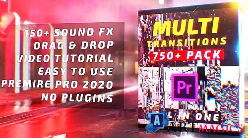 Multi Transitions Pack 750+ 745934 - Premiere Pro Templates