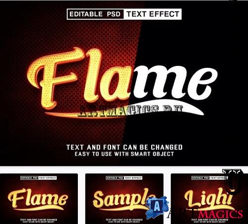 Flame Editable Text Effect - Q9LU772