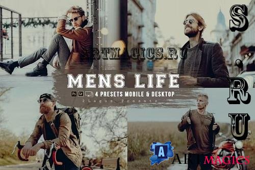 Mens Life 4 Lightroom Presets Mobile & Desktop - 956C4RU