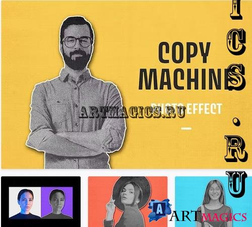 Copy Machine Photo Effect - 5879368