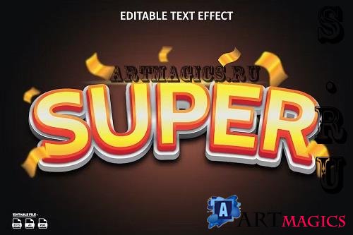 Super editable text effect - 3K5FGYH