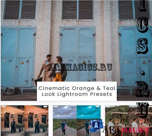 Cinematic Orange & Teal Look Lightroom Presets - AGDRX7S