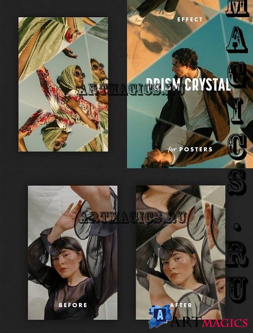 Prism Crystal Effect for Posters - 10182244