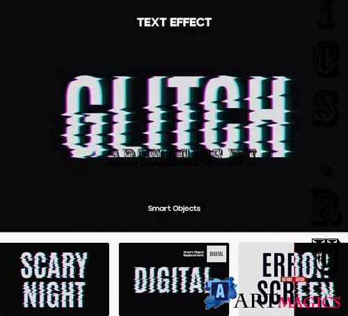 Glitch Text Effect - DVGGQUC