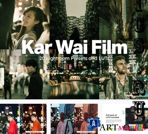 20 Kar Wai Film Lightroom Presets - 91687243
