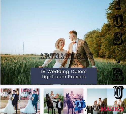 18 Wedding Colors Lightroom Presets - 6DGXMFH