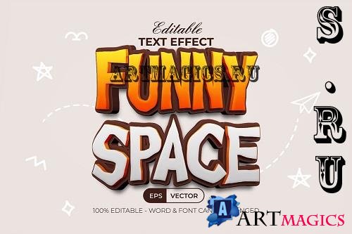 Fun Text Effect 3D Style - 91647237