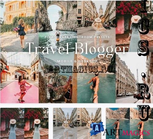 Travel Blogger Lightroom Presets - JK2PEG8