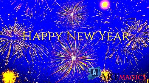 Videohive - New Year Fireworks Logo 49851657 - Project For Final Cut & Apple Motion