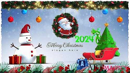 Videohive - Christmas Winter Logo Reveal 49836313 - Project For Final Cut & Apple Motion