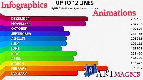 Vertical & Horizontal Charts 1575333 - DaVinci Resolve Templates