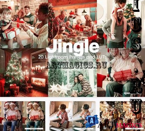 20 Jingle Lightroom Presets LUTs - 91878688