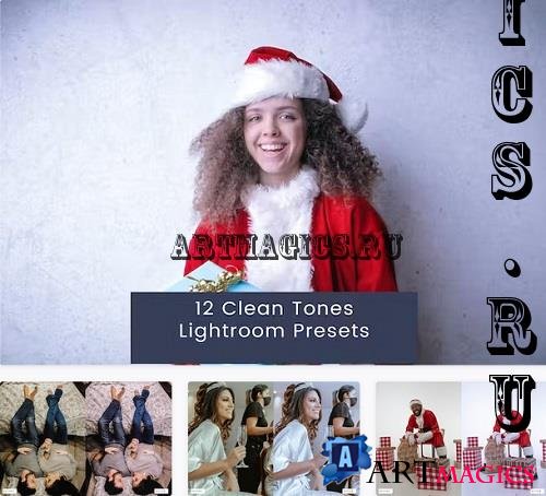 12 Clean Tones Lightroom Presets - YAN7DYW