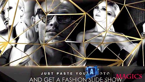 Gold Fashion Slideshow 74786 - Project for After Effects