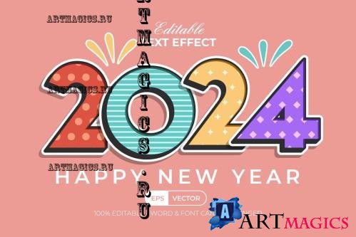 2024 Text Effect Fun Style - 91872532