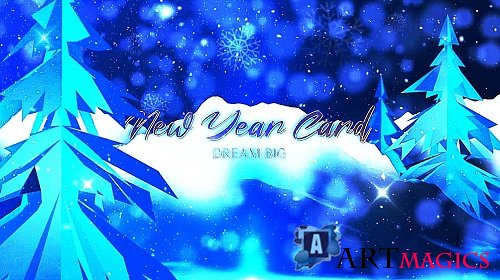 Videohive - New Year Card 49721637 - Project For Final Cut & Apple Motion