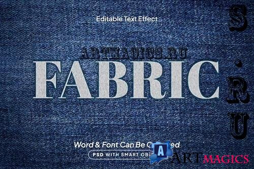 Fabric Text Effect - GMZEJM5