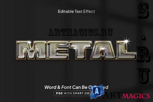 Metal Text Effect - XCZE3NZ