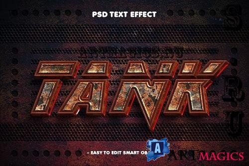 Tank 3d Text Effect Layer Style - Q34UV82