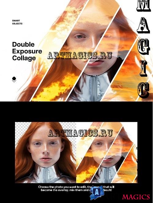 Double Exposure Photo Effect - 91623863