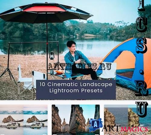 10 Cinematic Landscape Lightroom Presets - LM8Q3R5