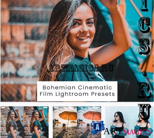 Bohemian Cinematic Film Lightroom Presets - L4N2W64