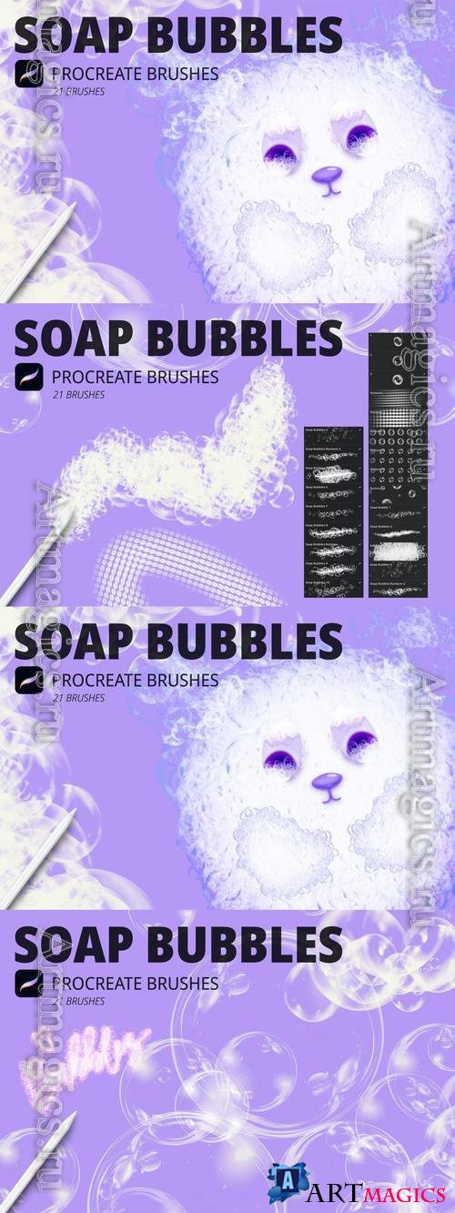 Soap Bubbles Procreate Brushes