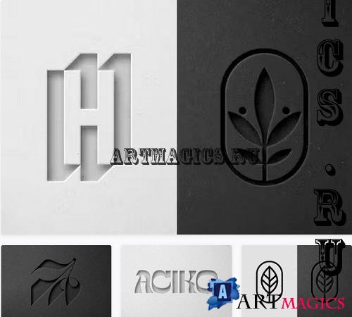 Paper Cut Out Effect For Text & Logo - 91904979