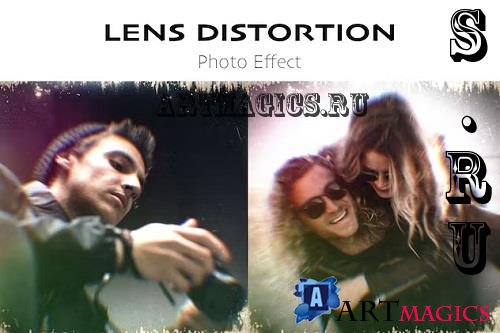 Lens Distortion Photo Effect - YCFWKPW