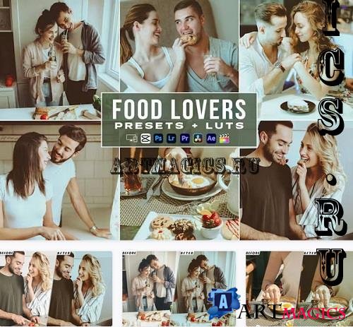 Food Lovers Presets And luts Videos Premiere Pro - K2DKX3P