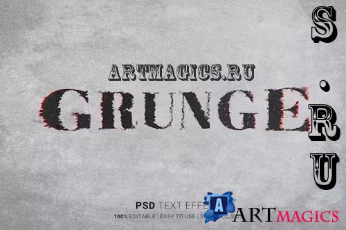 Grunge Editable Text Effect - CY8XLZ5