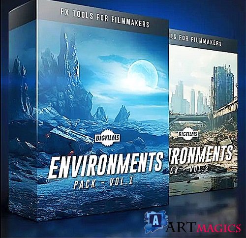 Bigfilms ENVIRONMENTS Pack (Vol. 1 + 2)