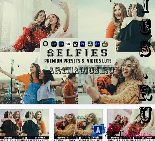 Selfies Luts Videos & Presets Mobile Desktop - MAHD6FY