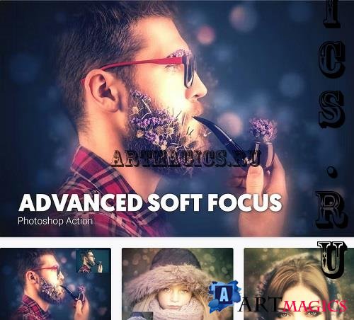 Advanced Soft Focus Photoshop Action - YCBS5HC
