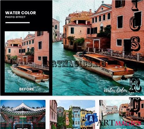 Water Color Photo Effect - L7U5DR8