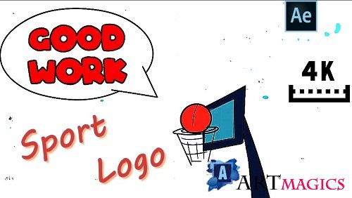 Sport Cartoon Logo 1987614 - Project for After Effects