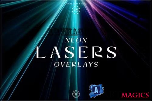 Neon Lasers Overlays - EYQHVG3