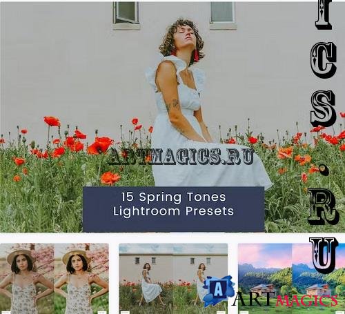 15 Spring Tones Lightroom Presets - GDR6PE9